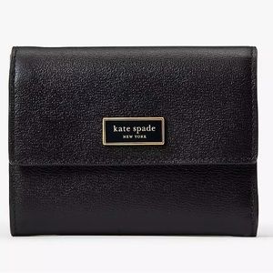 Kate Spade Katy black wallet NWT